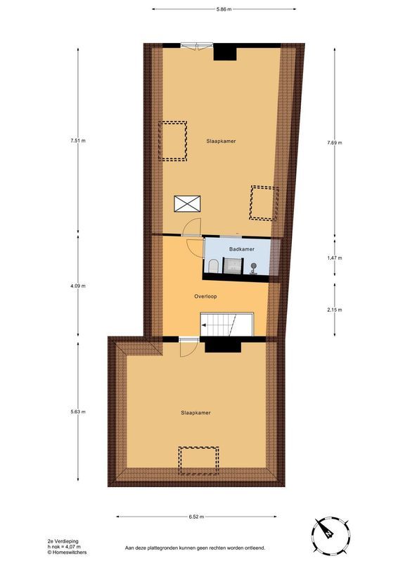 Keizerstraat 112-A Floorplan 2