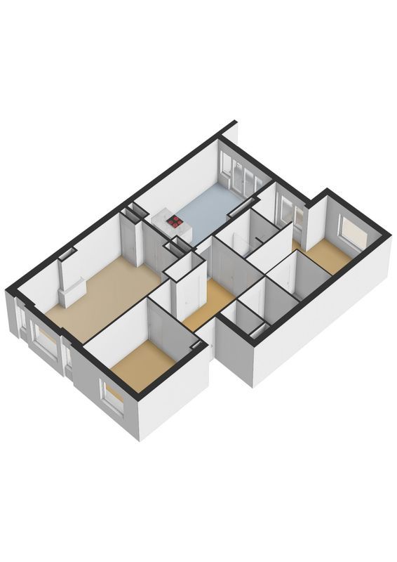 Vondelstraat 202 Floorplan 1