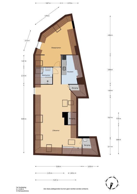 Groot Hertoginnelaan 259-D Floorplan 0