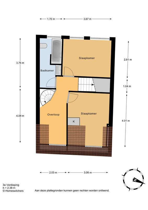 Nieuwstraat 25-A Floorplan 1