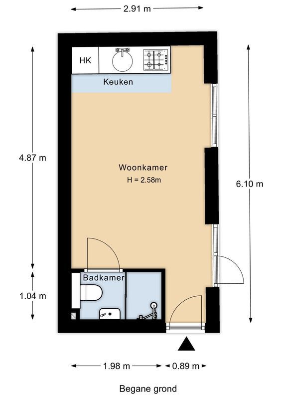 Regentesselaan 153-B Floorplan 0
