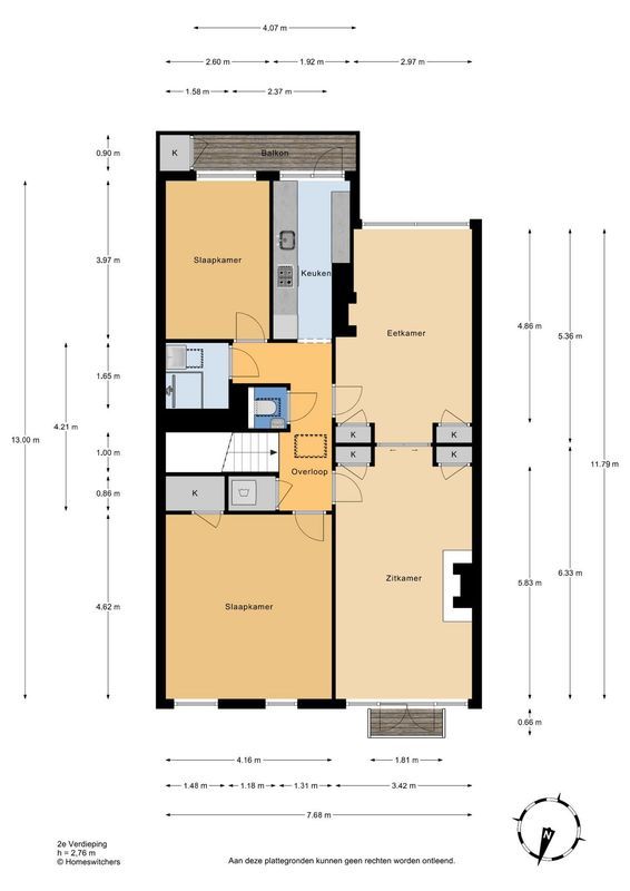 Rooseboomstraat 17 Floorplan 1