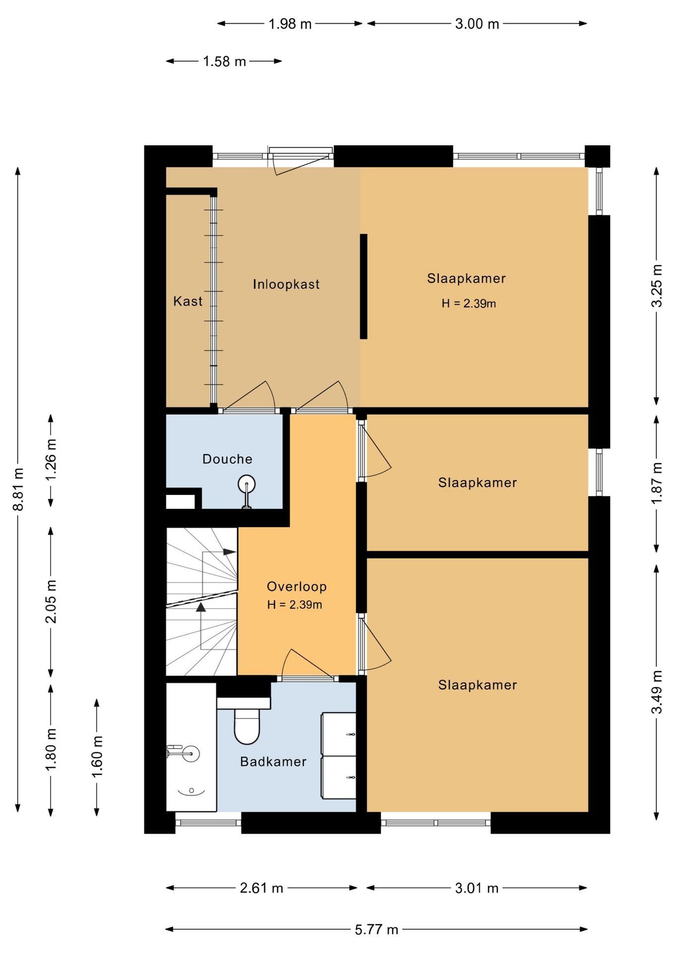 Papiermolen 13 Floorplan Blur 2