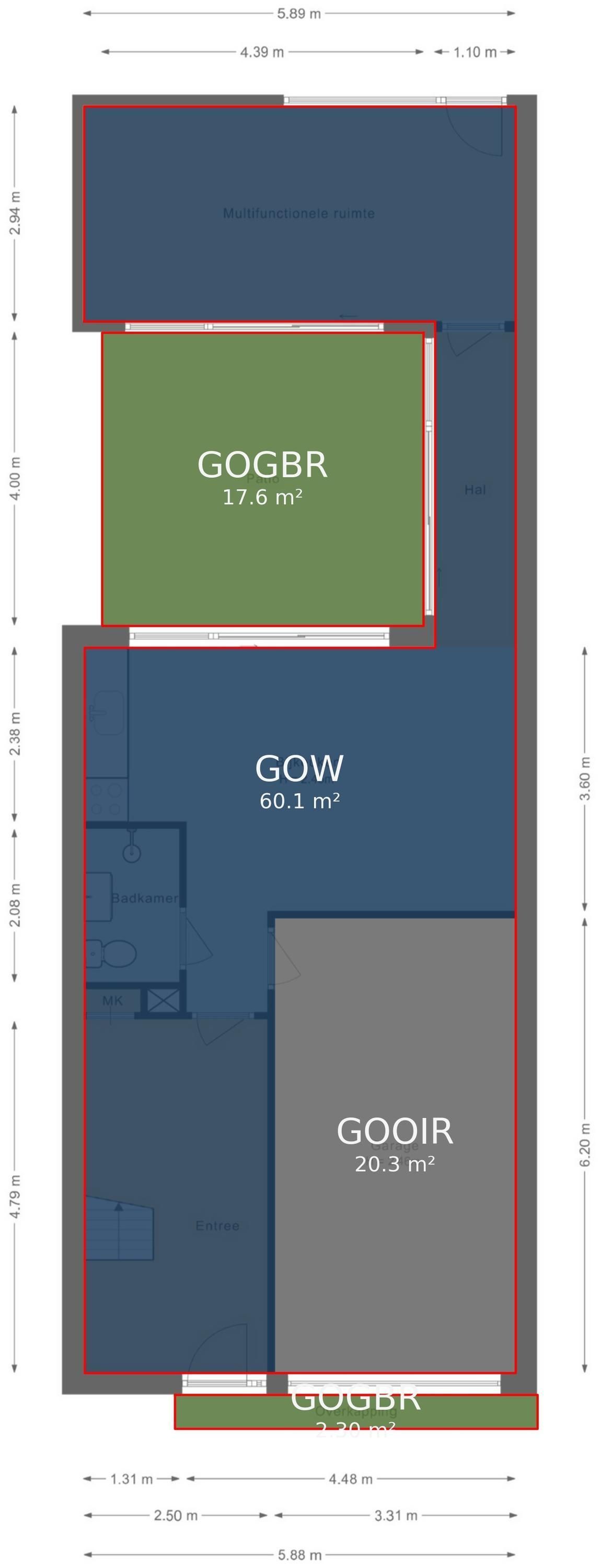 Boymansweg 7 Floorplan Blur 4