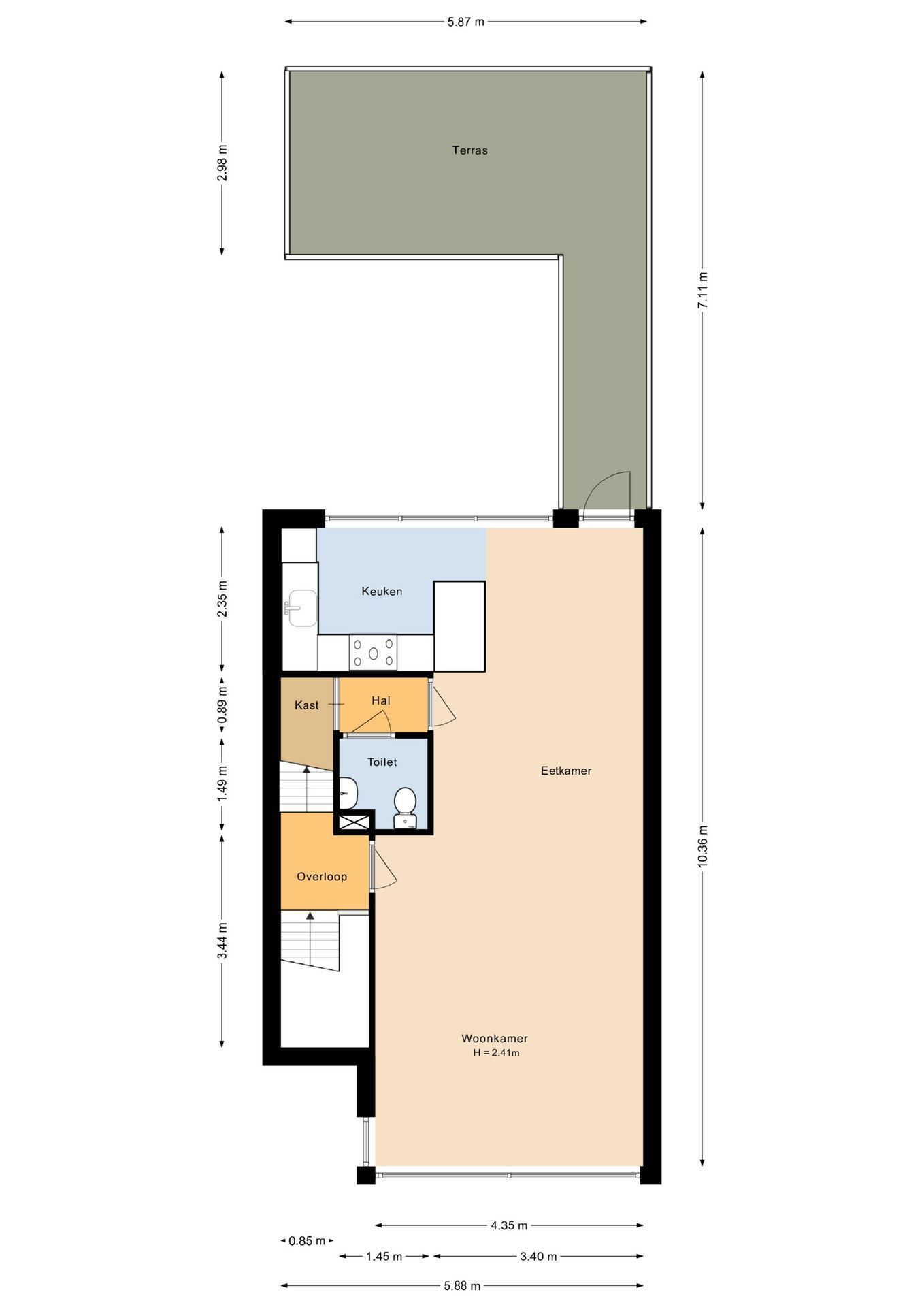 Boymansweg 7 Floorplan Blur 1