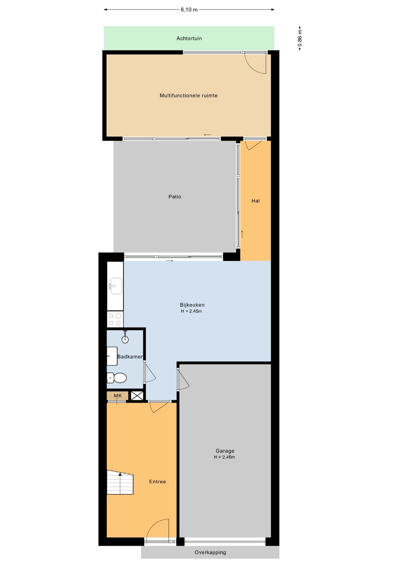 Boymansweg 7 Floorplan Blur 3