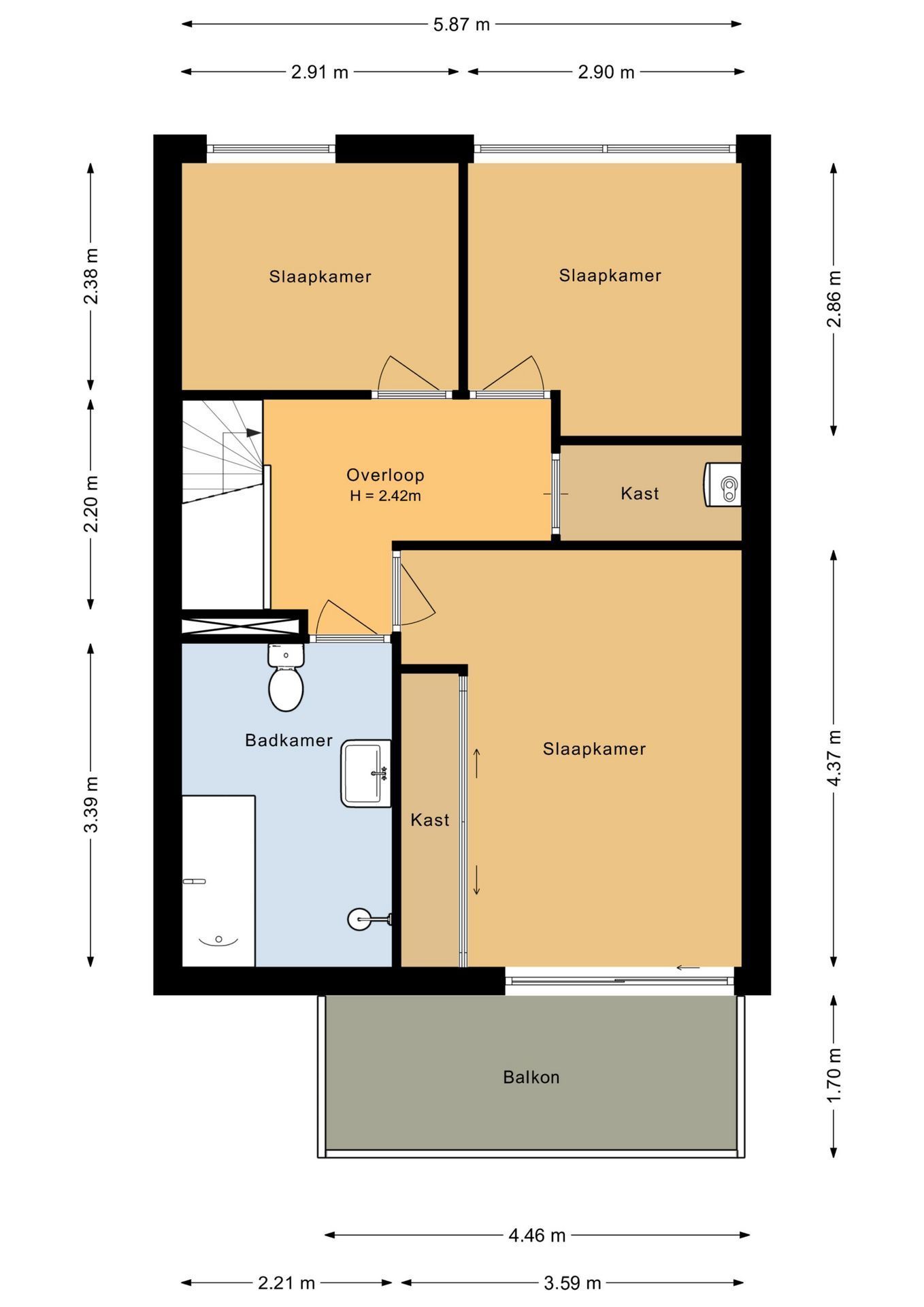 Boymansweg 7 Floorplan Blur 2