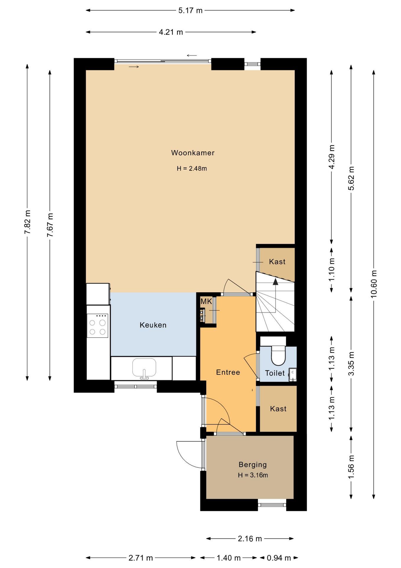 Oldebroekstraat 3 Floorplan Blur 0
