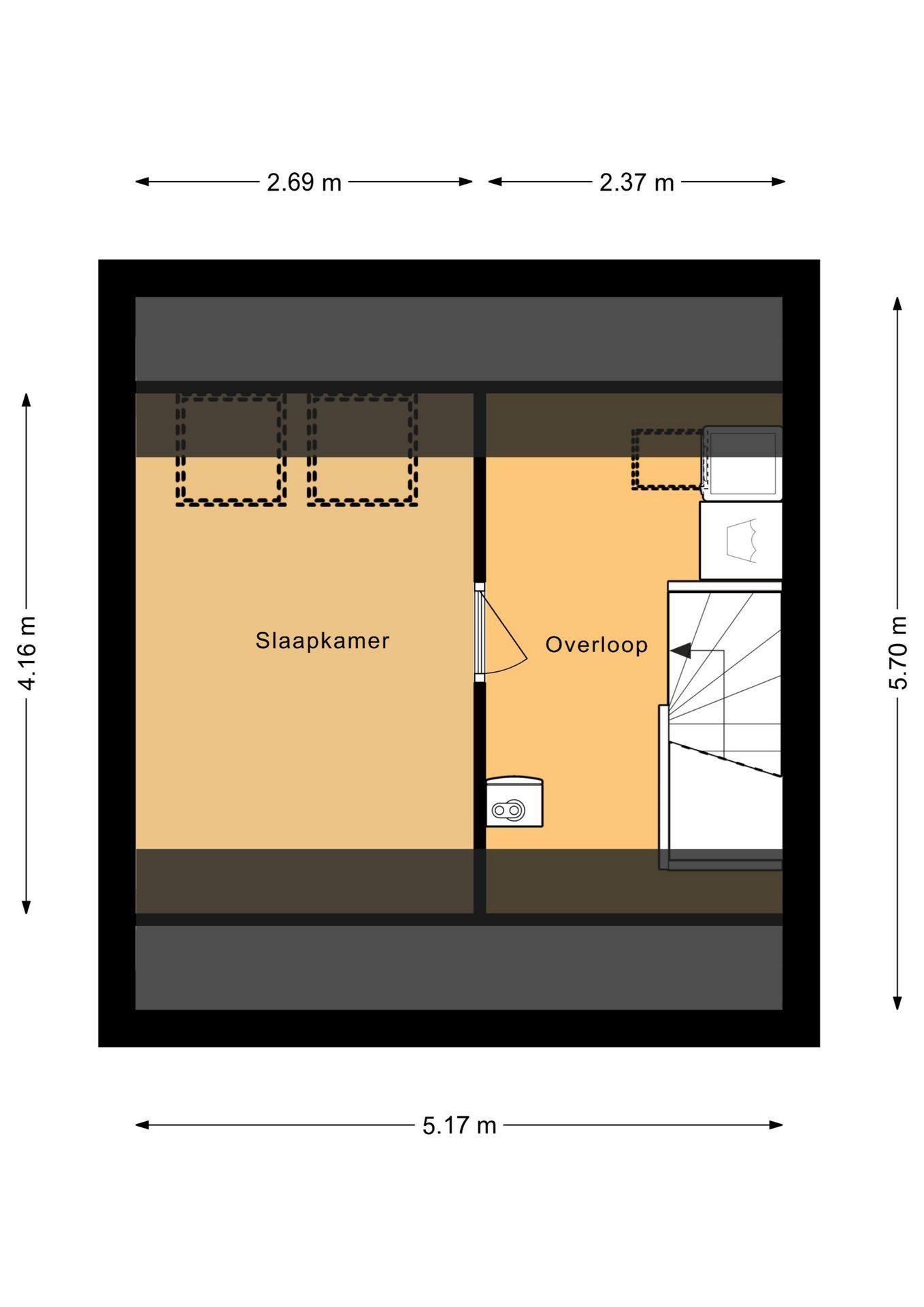 Oldebroekstraat 3 Floorplan Blur 2