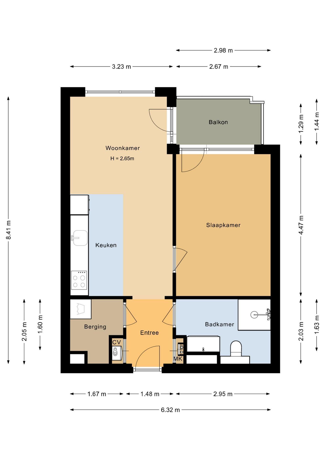 Osdorpplein 950 Floorplan Blur 0