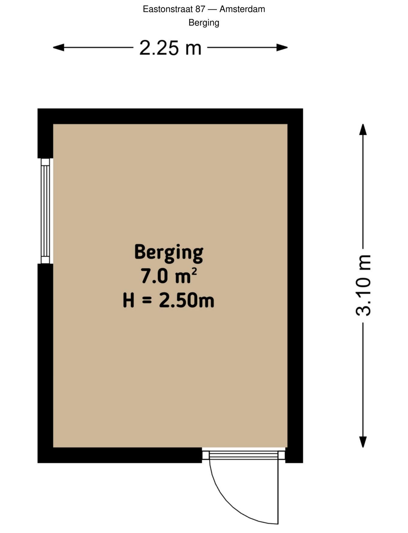 Eastonstraat 87 Floorplan Blur 1
