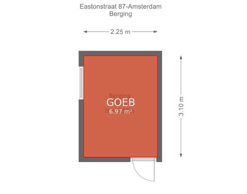 Eastonstraat 87 Floorplan Blur 3