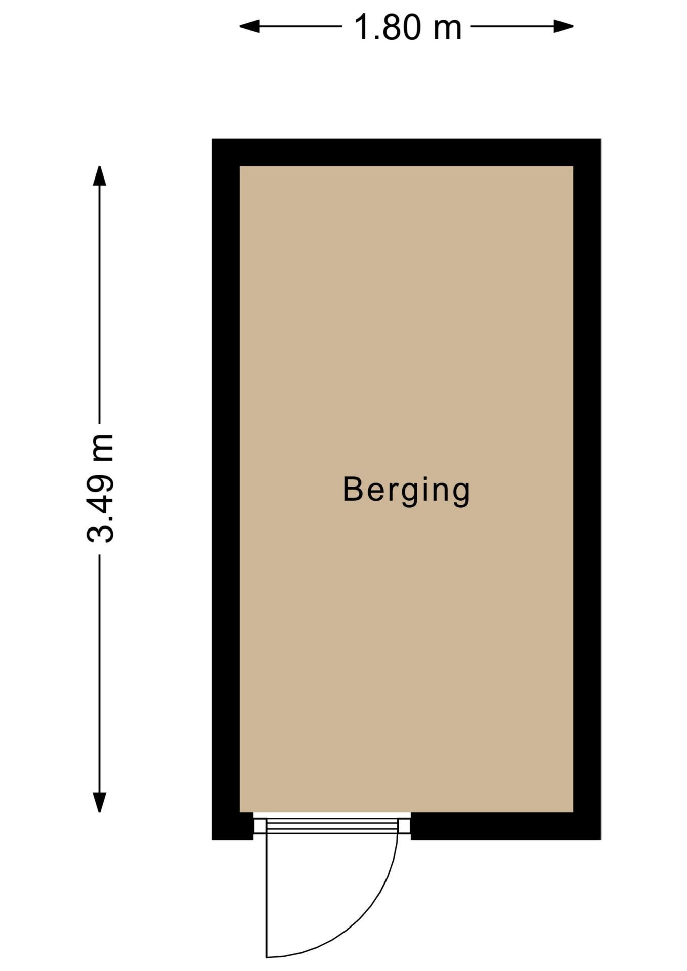 Stationsstraat 1-A Floorplan Blur 1