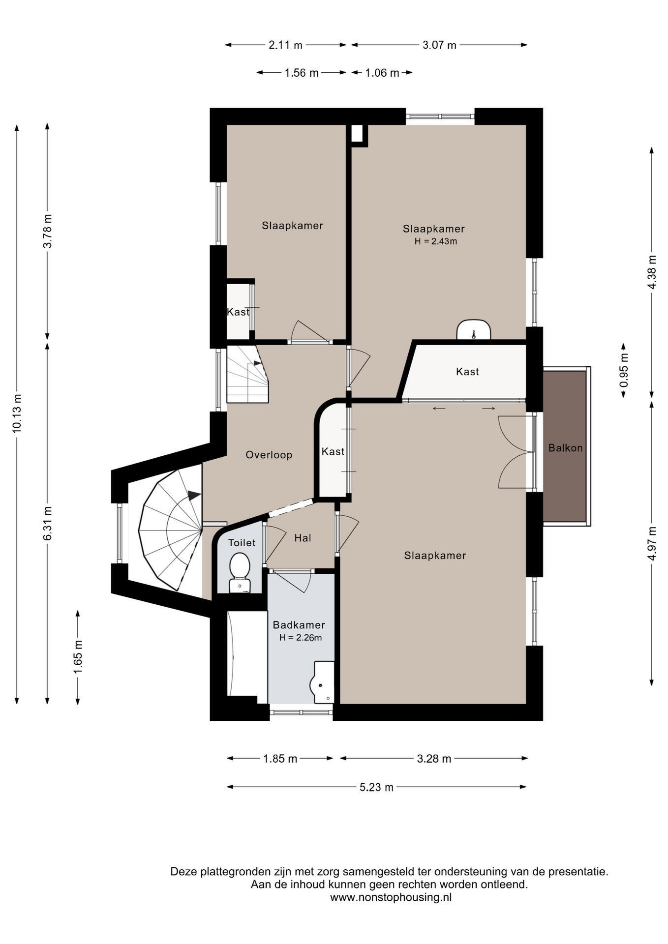 Provincialeweg 250 Floorplan Blur 1