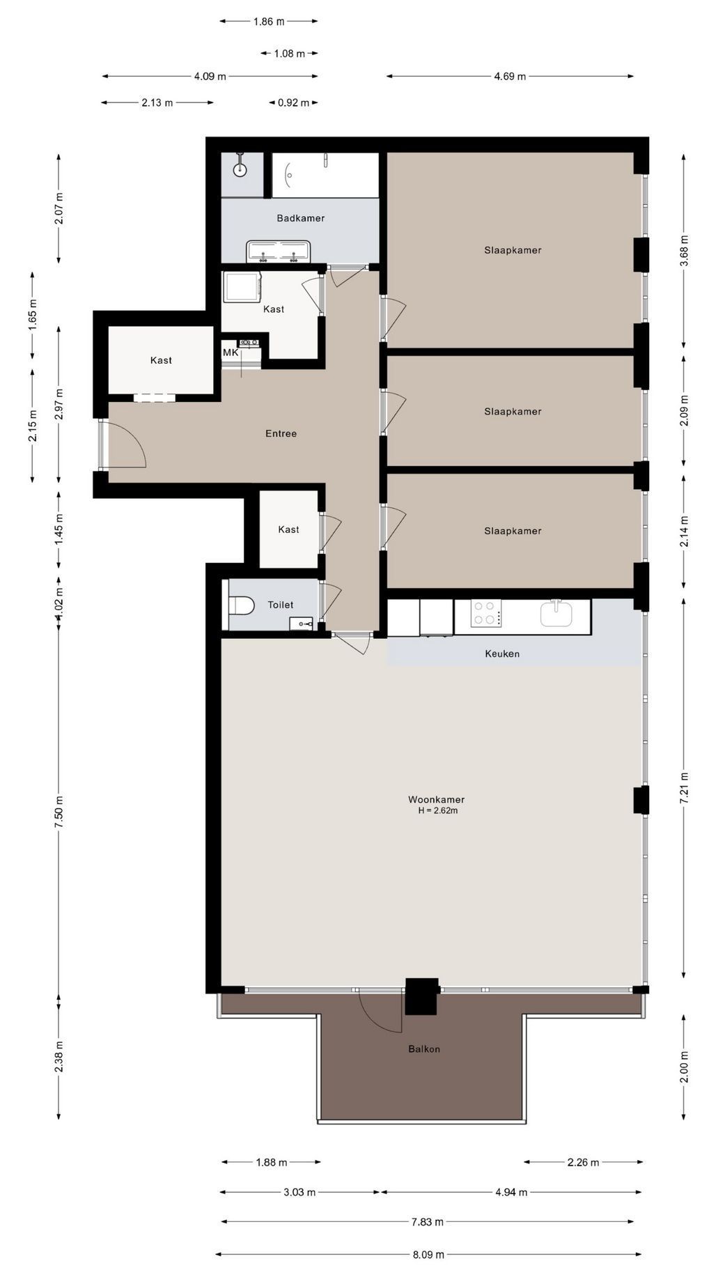 Sausalitolaan 50 Floorplan Blur 0