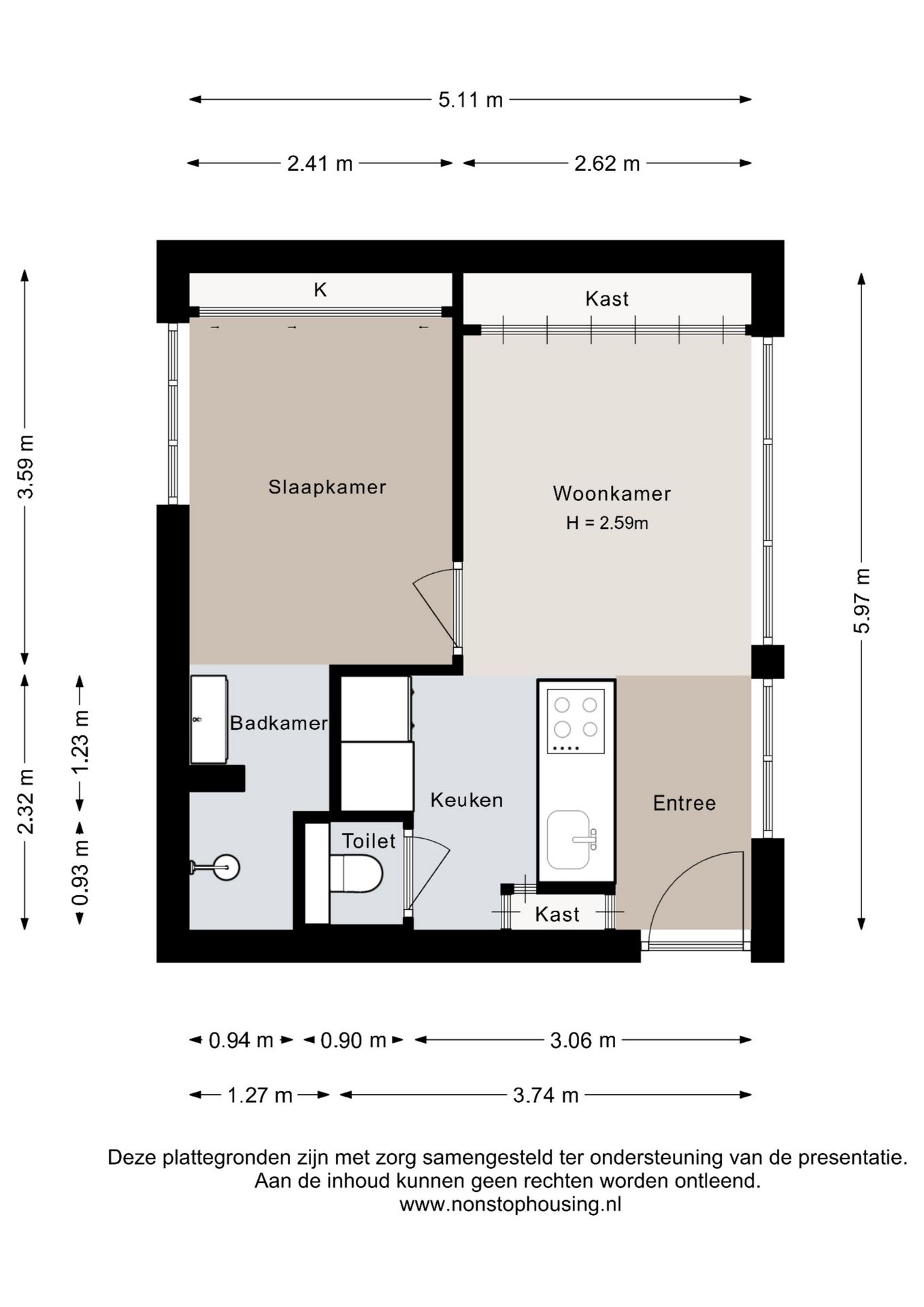 Eerste Goudsbloemdwarsstraat 14-1 Floorplan Blur 0