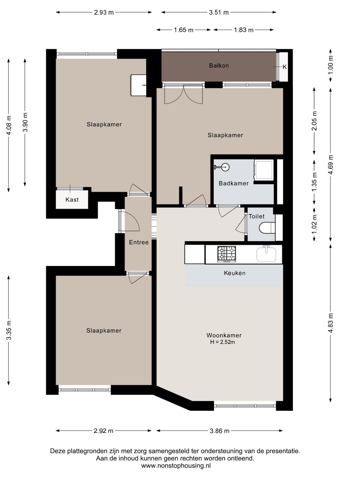 Mauvestraat 49-1 Floorplan Blur 0