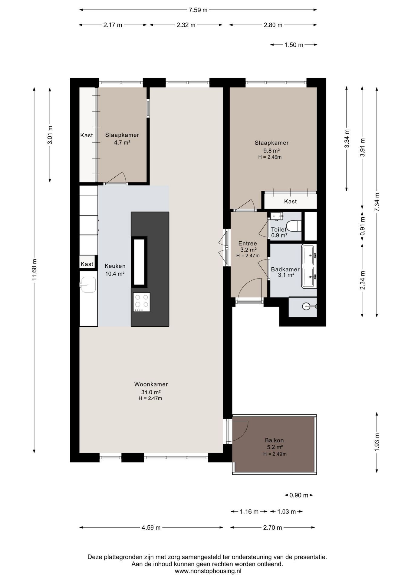 Tweede Wittenburgerdwarsstraat 23 Floorplan Blur 0