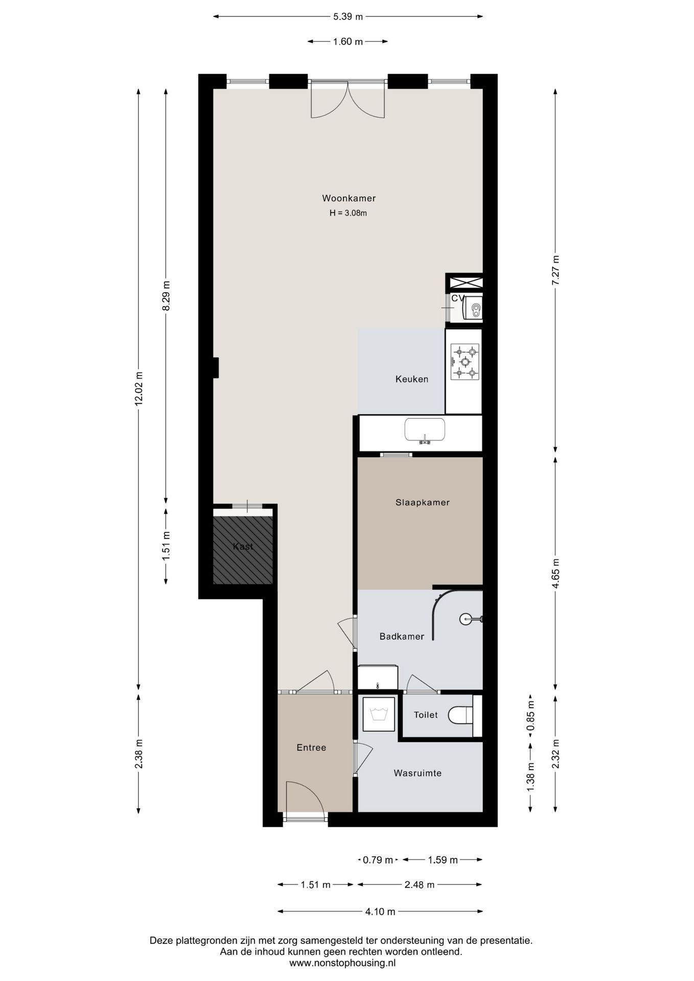 Binnenkadijk 148 Floorplan Blur 0