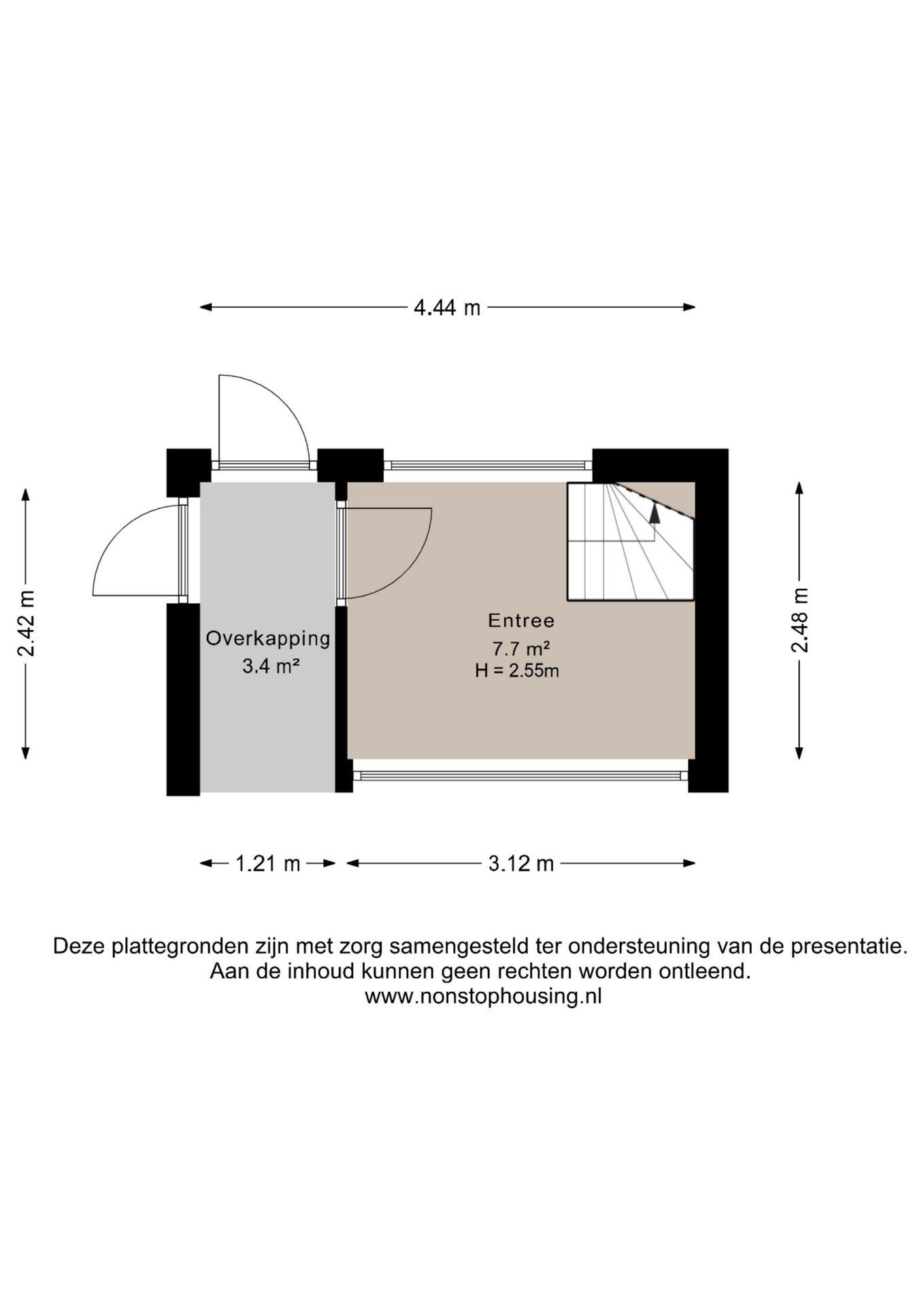 Koninginneweg 263-H Floorplan Blur 0