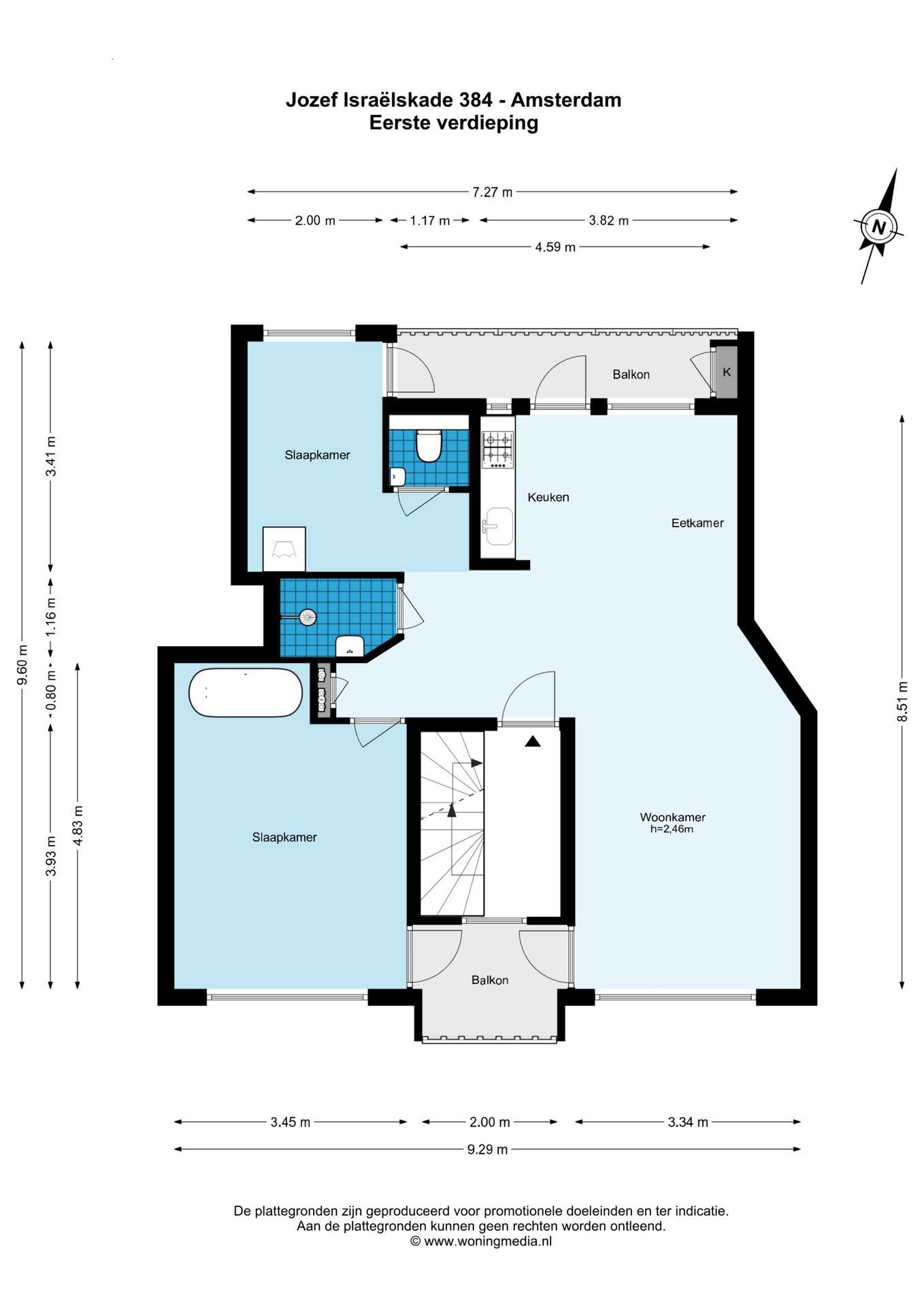 Jozef Israëlskade 384 Floorplan Blur 0