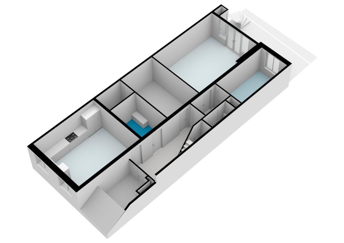 Jan Luijkenstraat 38-H Floorplan Blur 6