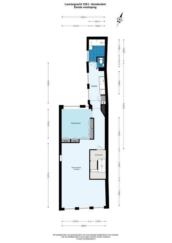 Lauriergracht 138-1 Floorplan Blur 0