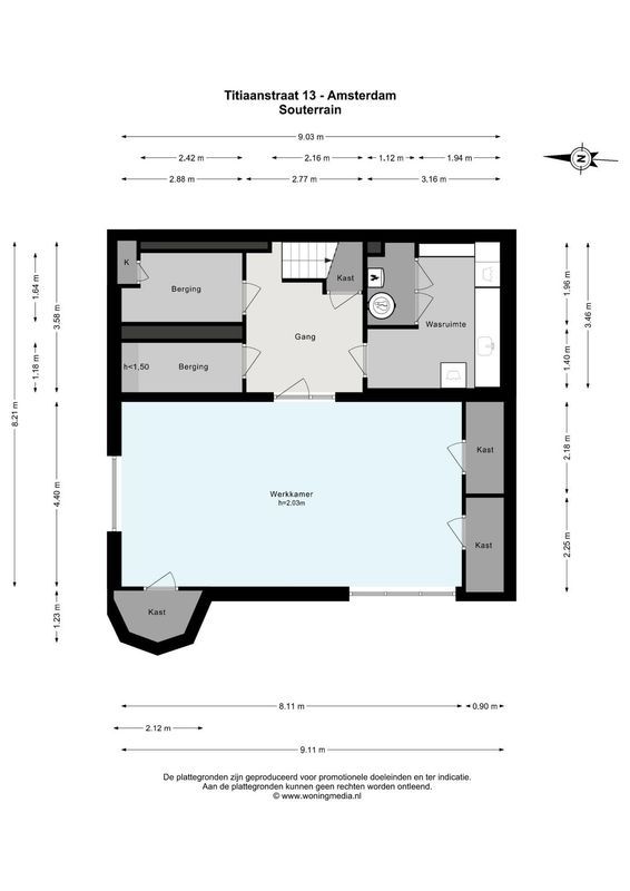 Titiaanstraat 13 Floorplan Blur 0