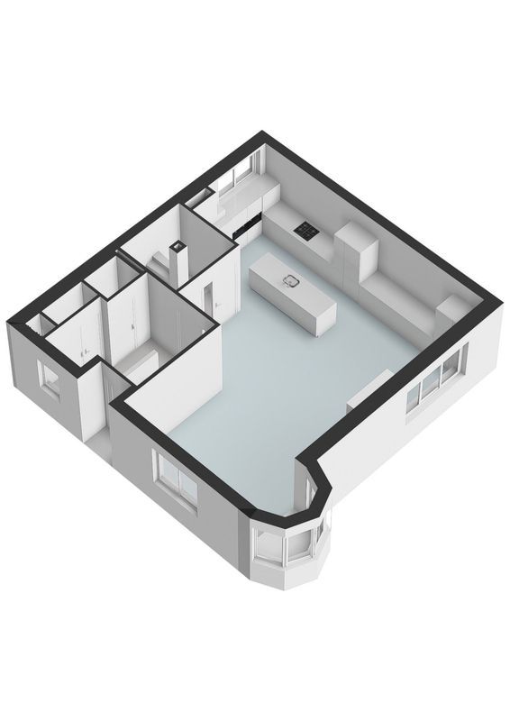 Titiaanstraat 13 Floorplan Blur 3
