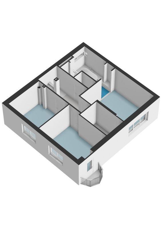 Titiaanstraat 13 Floorplan Blur 5