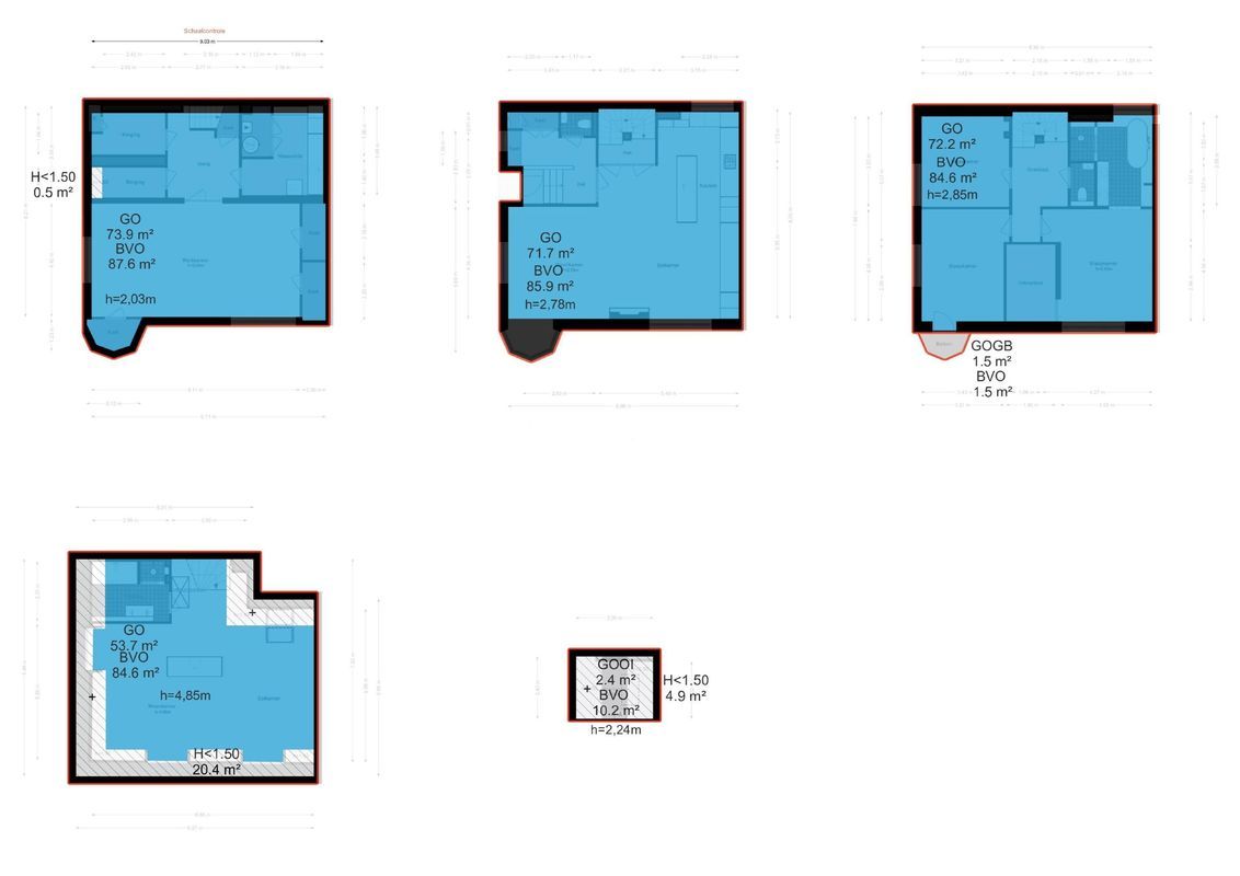Titiaanstraat 13 Floorplan Blur 10