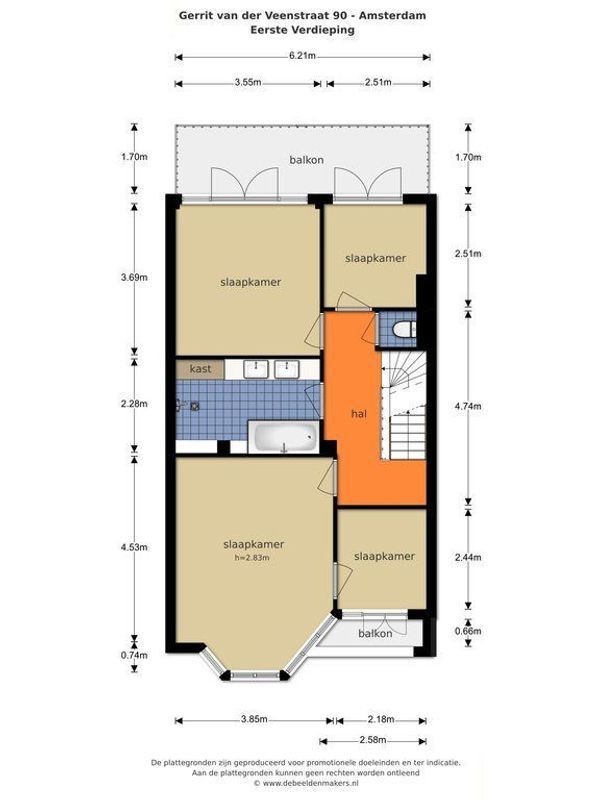 Gerrit van der Veenstraat 90 Floorplan Blur 1