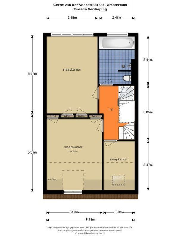 Gerrit van der Veenstraat 90 Floorplan Blur 2