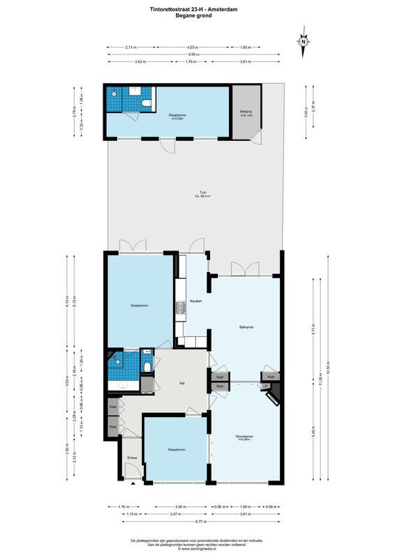 Tintorettostraat 23-1 Floorplan Blur 0