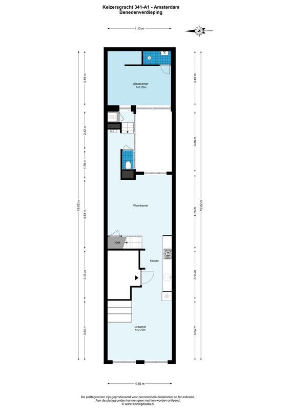 Keizersgracht 341-A 1 Floorplan Blur 0