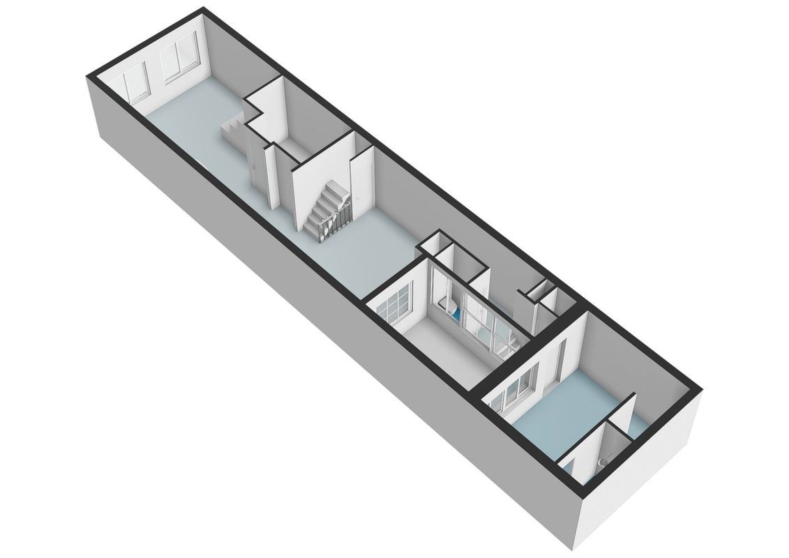 Keizersgracht 341-A 1 Floorplan Blur 1