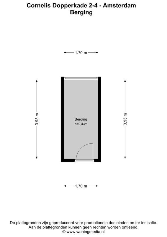 Cornelis Dopperkade 2-4 Floorplan Blur 2