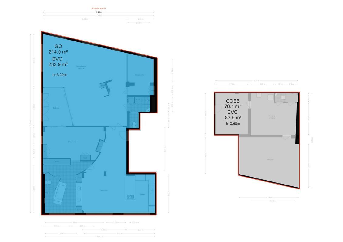 Nieuwe Spiegelstraat 6-C Floorplan Blur 6
