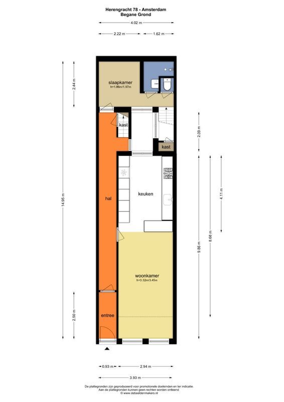Herengracht 78 Floorplan Blur 0