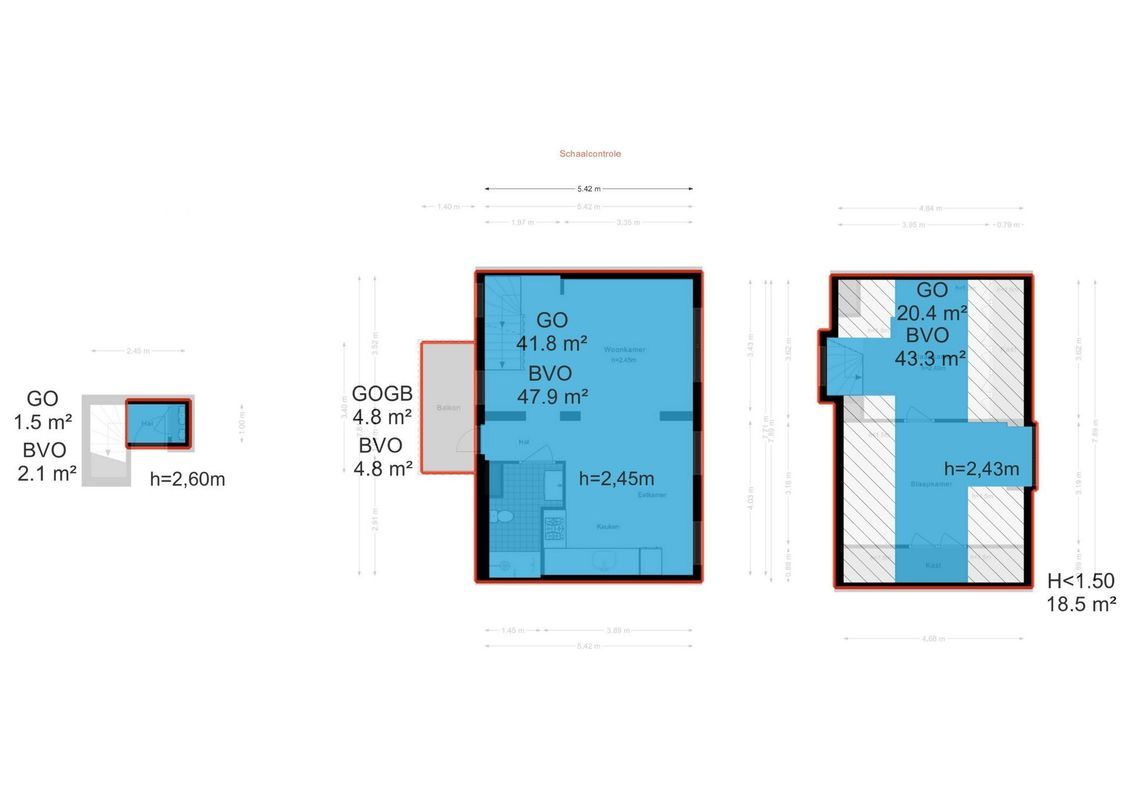 Blankenstraat 153-C Floorplan Blur 9