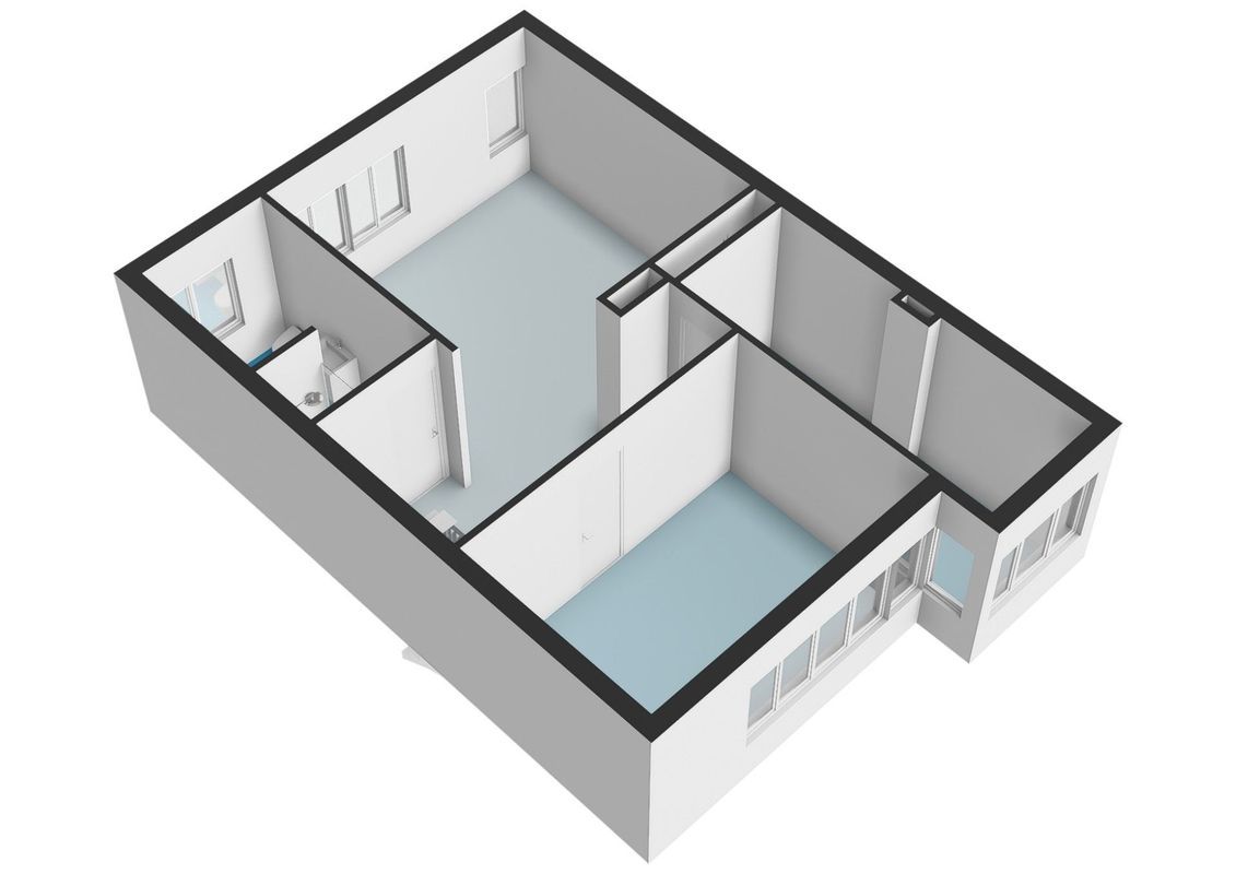 Pieter Lastmankade 50-BV Floorplan Blur 4