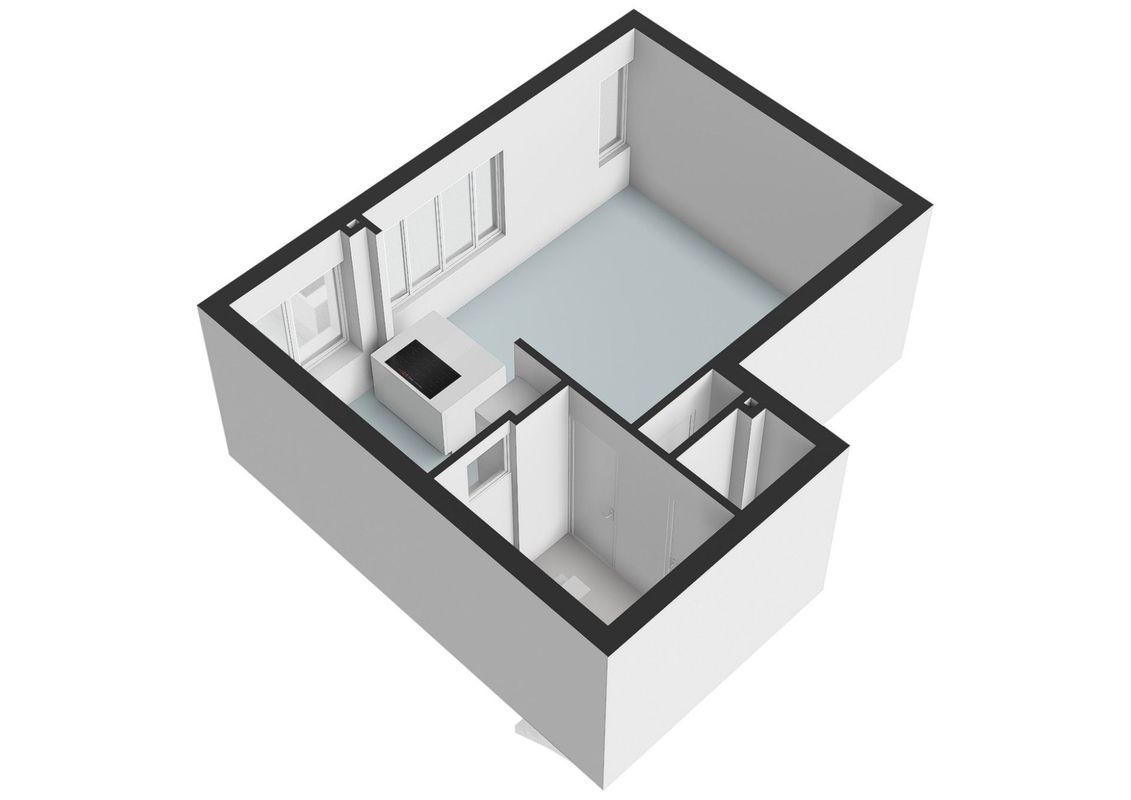 Pieter Lastmankade 50-BV Floorplan Blur 1