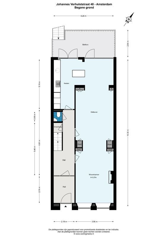 Johannes Verhulststraat 48 Floorplan Blur 0
