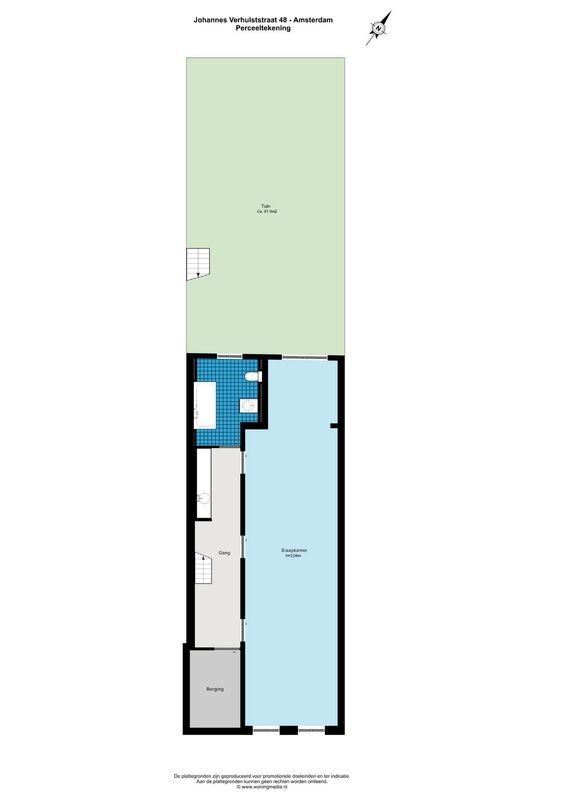 Johannes Verhulststraat 48 Floorplan Blur 1