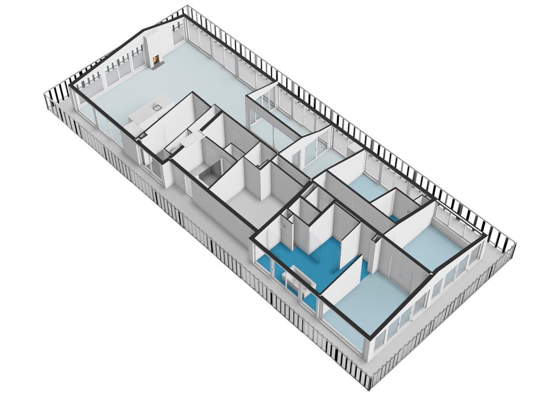 Banstraat 27-D Floorplan Blur 2
