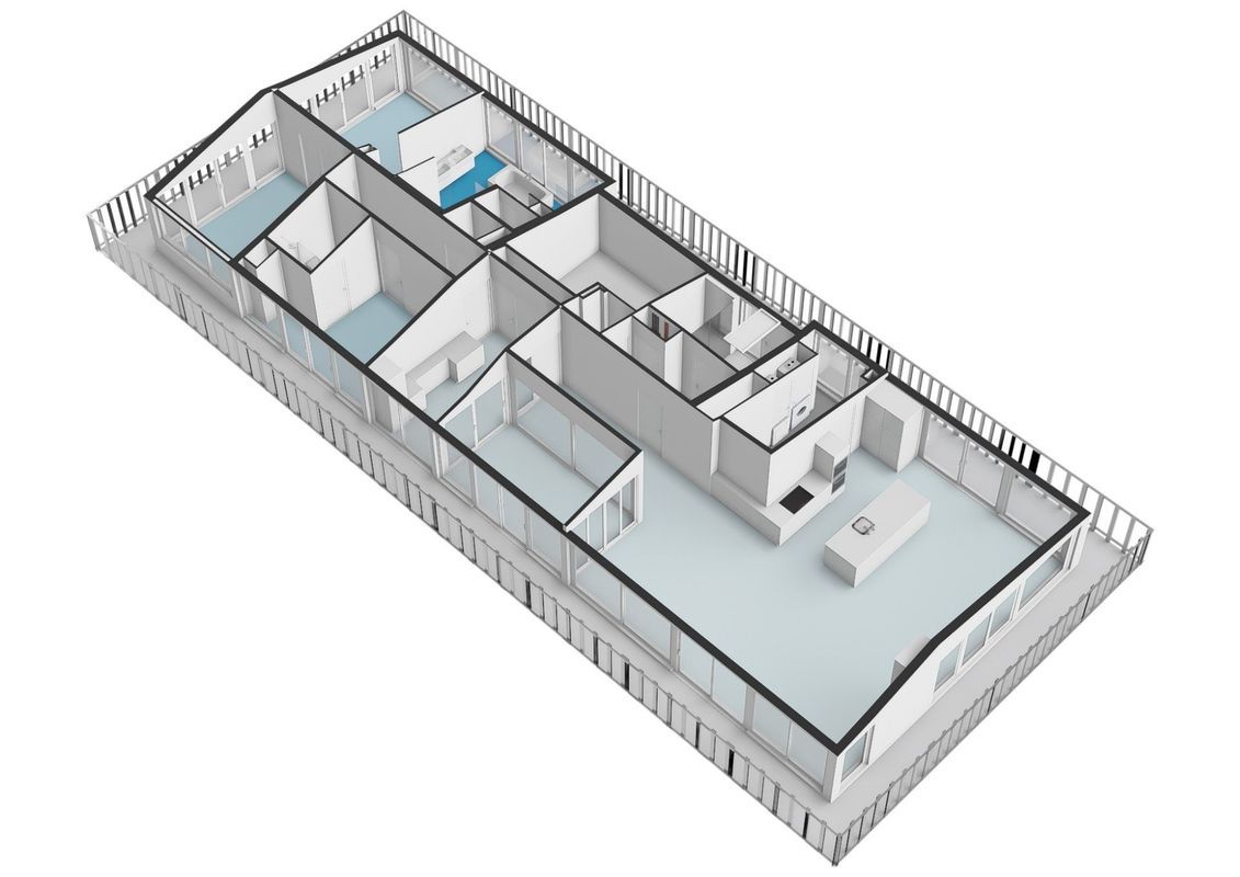 Banstraat 27-D Floorplan Blur 1