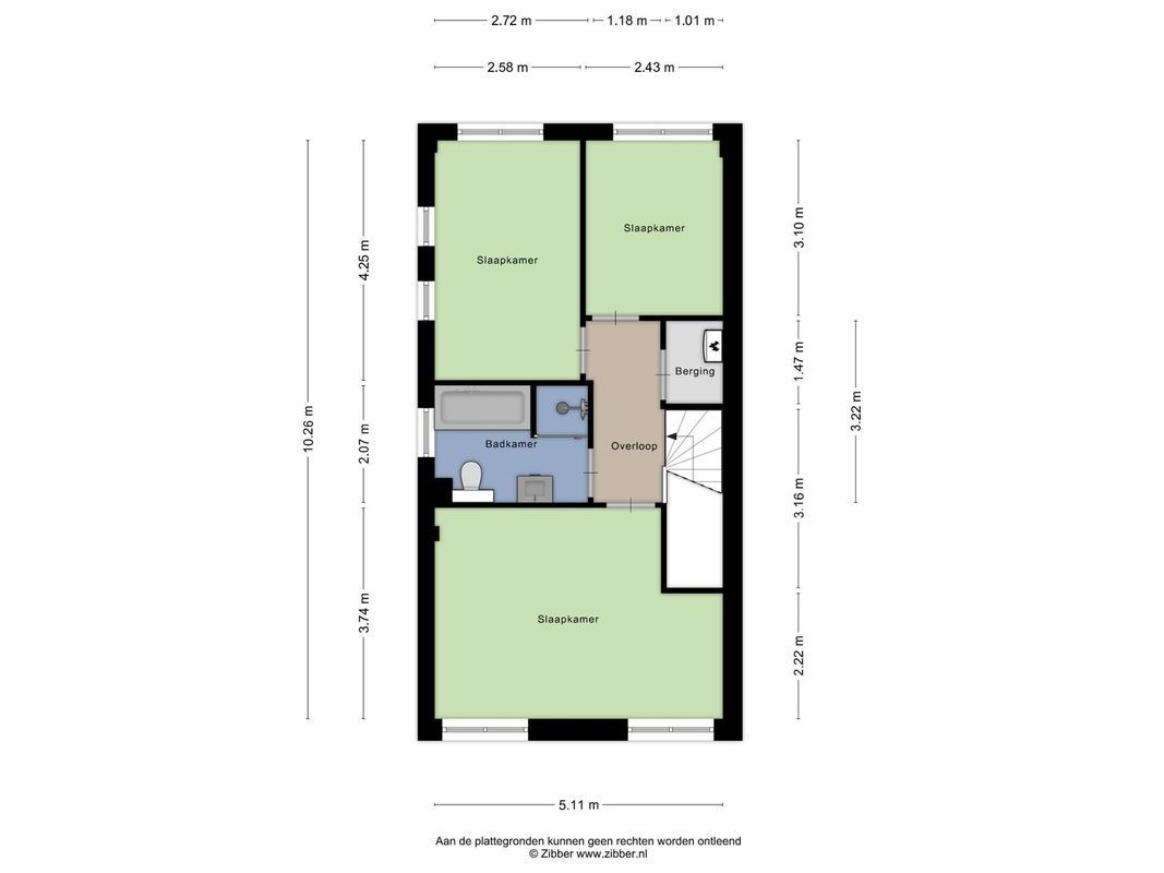 Van Hogendorpstraat 1 Floorplan Blur 1