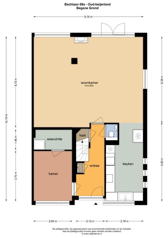 Bachlaan 69 - A Floorplan Blur 0