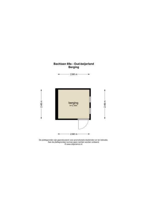Bachlaan 69 - A Floorplan Blur 12