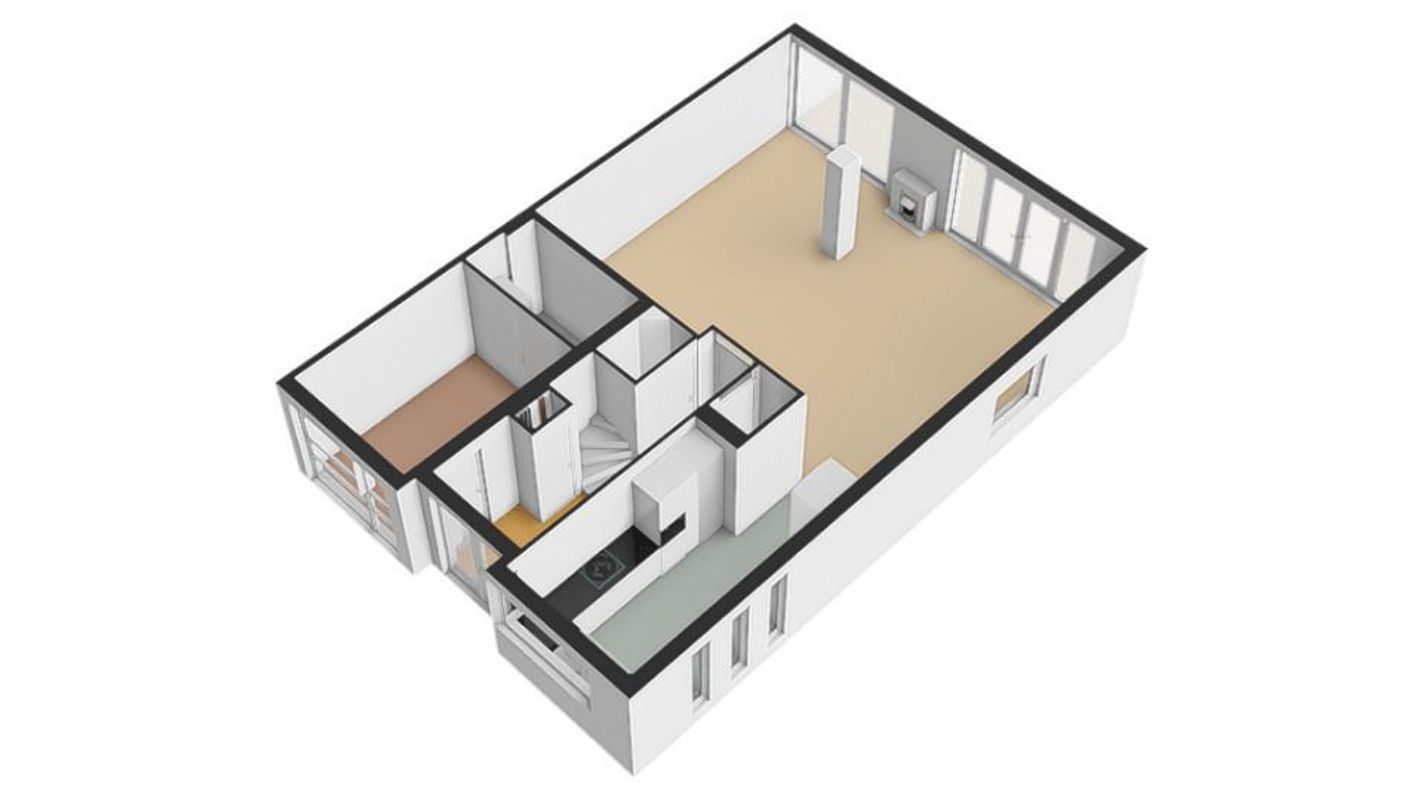Bachlaan 69 - A Floorplan Blur 2